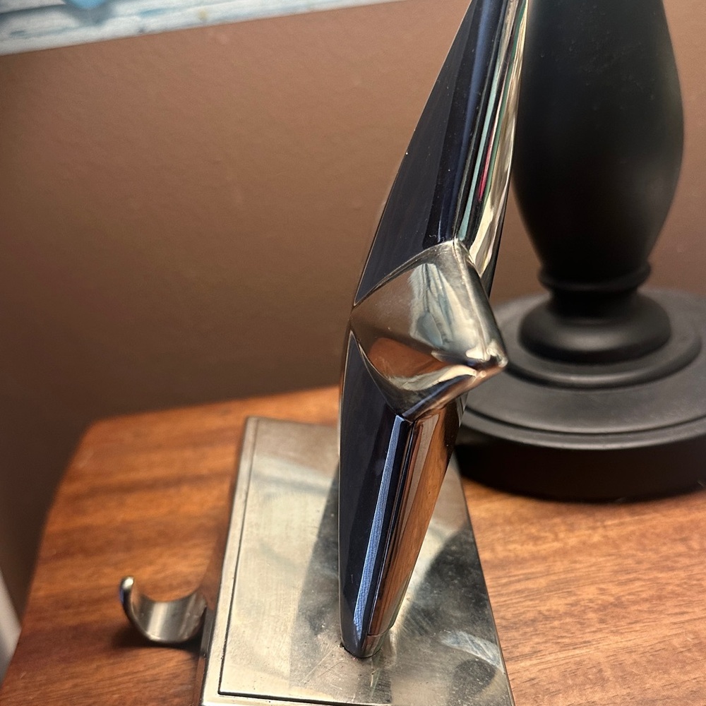 Christmas Metal Silver Star Stocking Holder 7”x5” - Picture 7 of 7